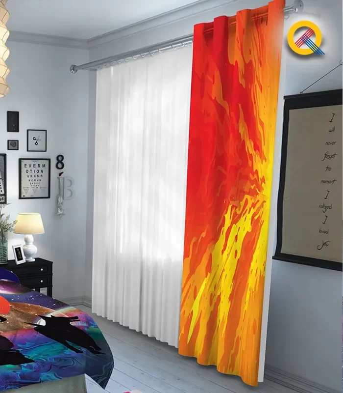 پرده چاپی کد QX1037P