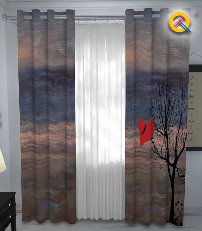 پرده چاپی کد QX1041P