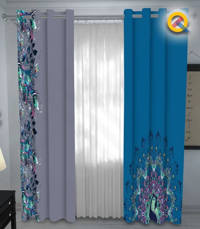 پرده چاپی کد QX1049P
